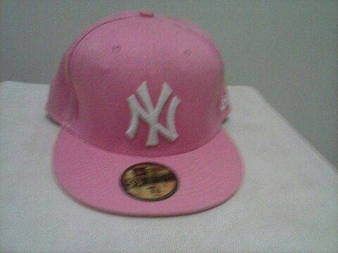 Boné New Era Fitted MLB NY Yankees Basic Rosa