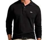 Polo Lacoste Manga Longa